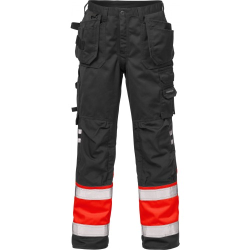 High vis rakentajan housut lk 1 2029 PLU