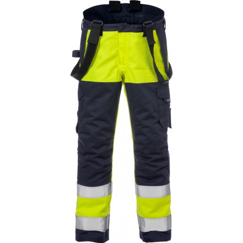 Palosuojatut high vis talvihousut lk 2 2588 FLAM 