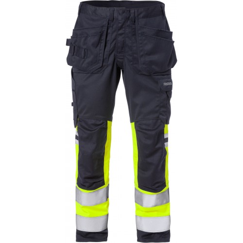 Palosuojatut flamestat high vis stretch rakentajan housut lk 1 2163 ATHF