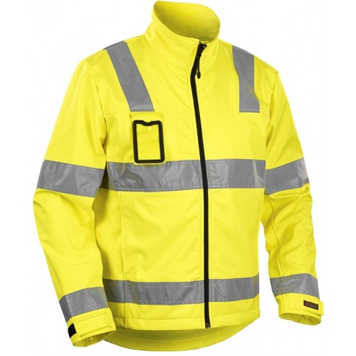 Highvis softshelltakki