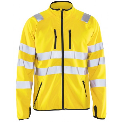 Highvis softshelltakki