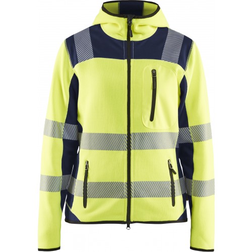 Naisten highvis takki neulottu