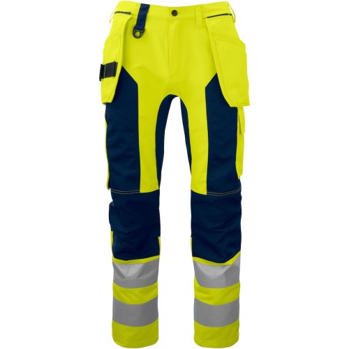 6513 Stretch huomiohousut en iso 20471 luokka 2