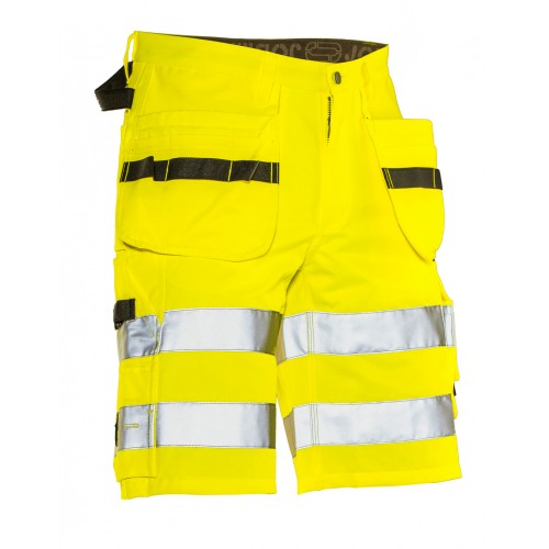 2207 Riipputaskushortsit Hi-vis